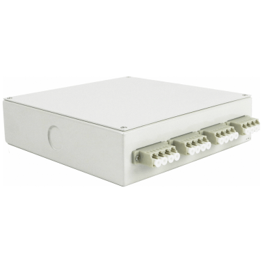 Excel 202-108 Enbeam LC Patch Box 4 Port Quad (16 Core) 160mm x 160mm x 40mm