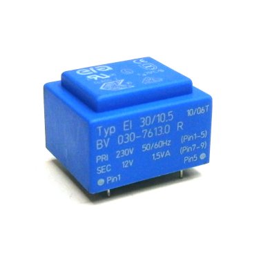 Trasformatore Incapsulato Era EI30/10,5 1,5VA - 230V - 12V