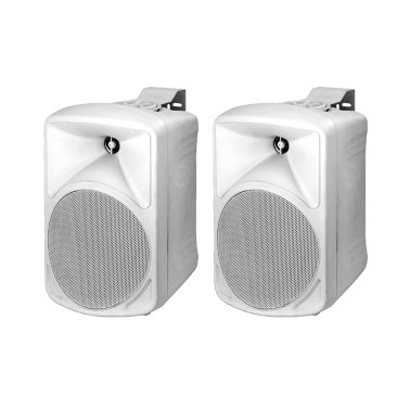 Monacor PAB-58/WS Coppia di Casse Acustiche 8 Ohm 50 Watt Max