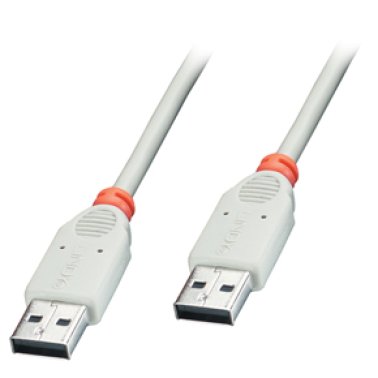 Cavo USB 2.0 Tipo A maschio-maschio 2 metri - Lindy 41933