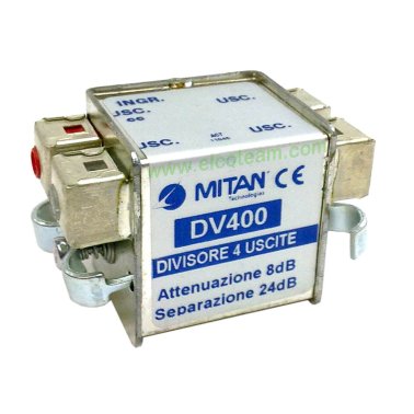 Partitore 4 vie Mitan DV400