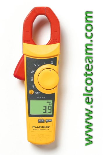 Multimetro a pinza AC/DC 600A/600V per applicazioni HVAC Fluke 902