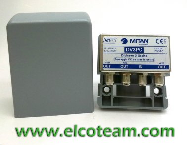 Divisore da palo 3 vie Mitan DV3PC