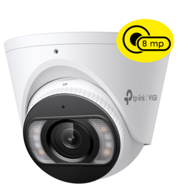 VIGI InSight S485 2 | Telecamera Smart con AI | DOME IP 8MP 2,8mm Full-Color AI