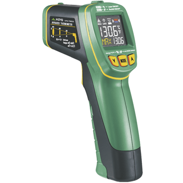 KPS TM800 | Termometro Laser ad Infrarossi con Display a Colori