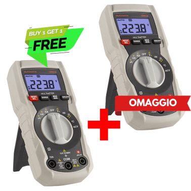 Prendi 2 Paghi 1 | Kit Promo 2x1 | Doppio Multimetro Chauvin Arnoux DMM54