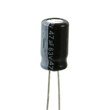 Condensatore Elettrolitico 47uF 63 Volt 105°C Lelon 6,3x11 mm Nastrato