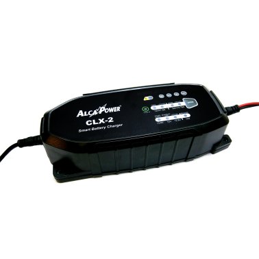 Alcapower CLX-2 Caricabatterie automatico per batterie 12V-24V al piombo e litio LiFePO4 da 18Ah a 240Ah