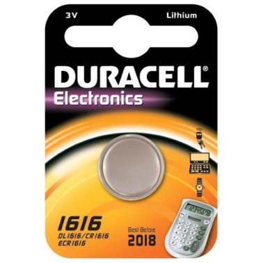 Batteria al Litio DURACELL 1616