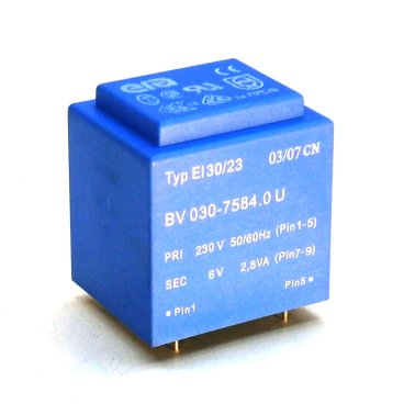 Era EI30 / 23 2.8VA - 230V - 6V Encapsulated Transformer