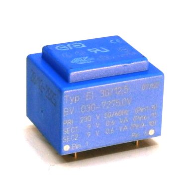 Era Encapsulated Transformer EI30 / 12,5 1,2VA - 230V - 2x9V