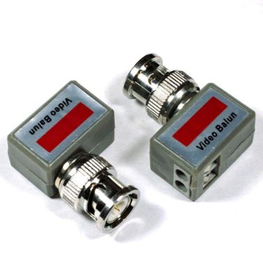 Coppia Balun Convertitore Video UTP - BNC a 90° VS202-R 