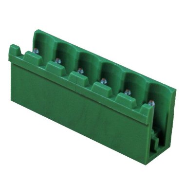 Connettore Maschio 6 poli passo 5mm STELVIO CPM5-6/A