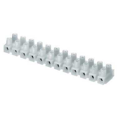 Adels 230/12 Mammut type terminal block 12 poles section 4 mm² 24 Ampere 450 Volt