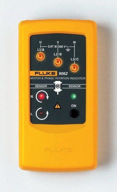 Fluke 9062 Indicatore senso ciclico delle fasi e rotazione