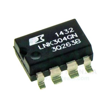 LNK304GN Regolatore Switching CI commutatore offline AC/DC, 85VAC - 265VAC, 66kHz, 170 mA output, SMD-8 Power Integrations