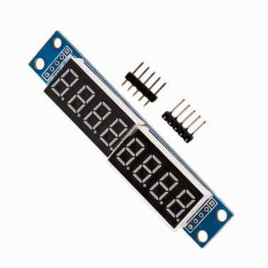 8 Digit 7 Segments Display Module with MAX7219