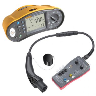 Promo Fluke 1664FC Multifunction Tester and Amprobe EV-520-D Electric Vehicle Charging Station Tester