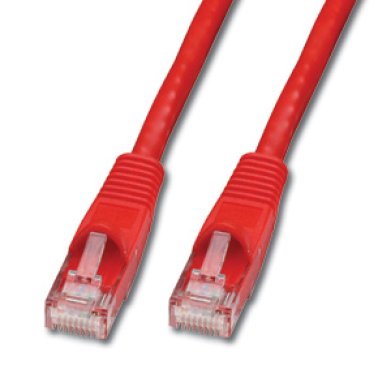 Cavo di Rete UTP Cat6 0,5 metri Rosso