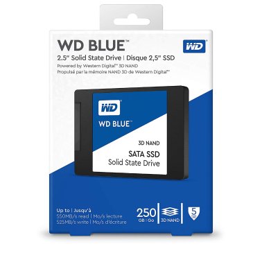 WD Blue WDS250G2B0A Hard Disk Solid State SSD 250GB SATA III Western Digital