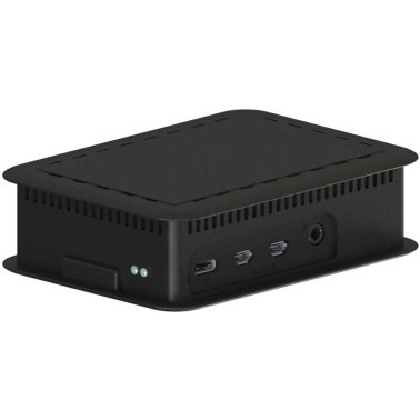 Case per Raspberry Pi 4 Nero raffreddato da fessure di areazione TEKO TEKBERRY 4.9