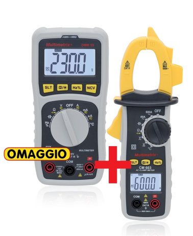 Promo Kit DMM53 Multimeter and CM603 Clamp Chauvin Arnoux