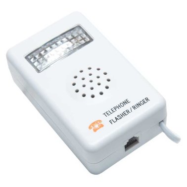 Additional Ringer for Landline Phone with Light