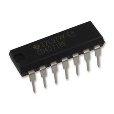 Texas Instruments CD4071BE Circuito Integrato Logica CMOS 4 porte OR