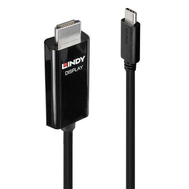 Lindy 43263 USB Type C to HDMI 4K cable 3 meters