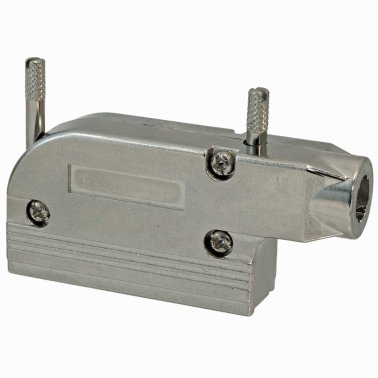 Metal shell for 25-pole D-Sub connector shielded with long screws 05 / 06674-00