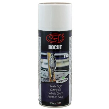 ROCUT Olio da Taglio Spray Altamente Lubrificante Anticorrosione Bomboletta 500ml