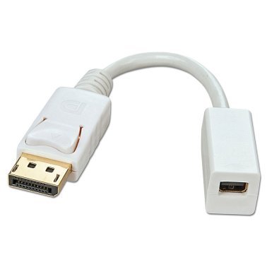 Lindy 41060 Cavo Adattatore Mini DisplayPort Femmina a DisplayPort Maschio