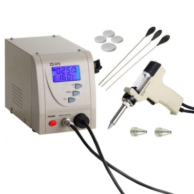 ZD915 Desoldering Station with 80W Desoldering Iron and LCD Display
