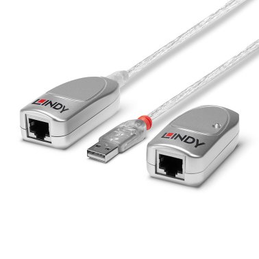 USB 1.1 Extender Cat.5 up to 50 meters - Lindy 42805