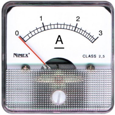 Analog Panel Ammeter in Direct Current 5A DC Format 45 * 45mm