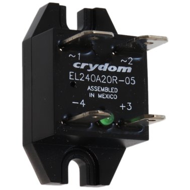 Sensata Crydom EL240A20R-05 Relè Stato Solido SSR da Pannello 24 - 280VAC 20A commutazione istantanea comando 4 - 8 VDC