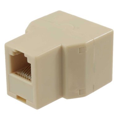 Sdoppiatore telefonico RJ12 6p6c da 1 presa a 2 prese