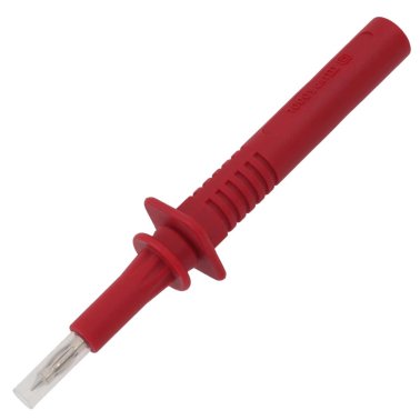 Red 20A 1000V test lead with fuse