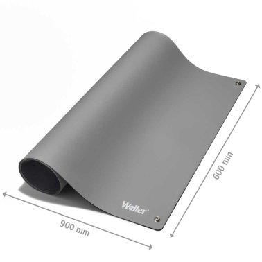 ESD table mat 900x600mm gray Weller T0051403599