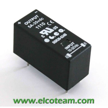 SSR20-524B Relè' stato solido ELCO controllo 10-32VDC uscita 5A 35VDC