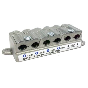 4 way tap -18db Telewire 6418