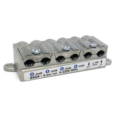 4 way tap -24db Telewire 6424