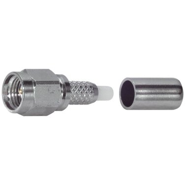 Connettore SMA maschio a crimpare per cavo RG58