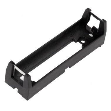 Battery holder for 1 x 18650 battery for printed circuit board