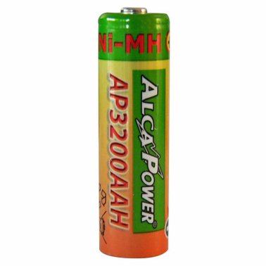 Batteria ricaricabile Stilo AA Ni-Mh 1,2V 3200mAh bottone