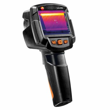 Testo 865s termocamera 160x120 100mK Ris.160x120 (320x240 con SR) NETD 0,10°C 9Hz