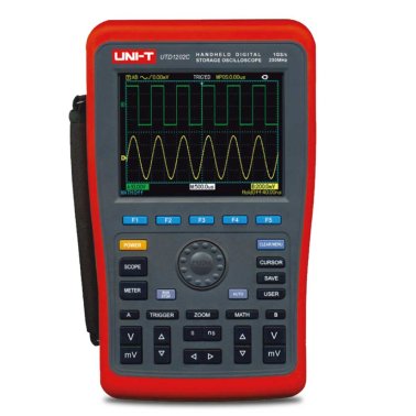 UNI-T UTD1062C Oscilloscopio digitale portatile palmare 2x 60MHz 250MSPS