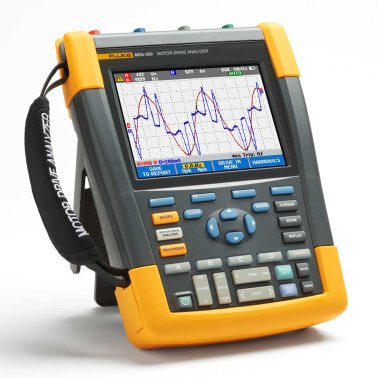 Motor Drive Analyzer Fluke MDA-550 Serie III 4 canali 500 MHz per la verifica di Inverter e Azionamenti Motore, Albero Motore e Armoniche