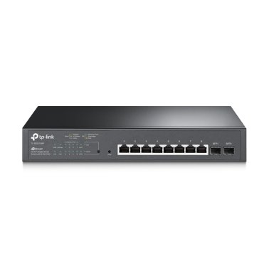 TP-Link TL-SG2210MP Switch Smart con 8 Porte Gigabit PoE+ e 2 Slot SFP, Jetstream by Omada