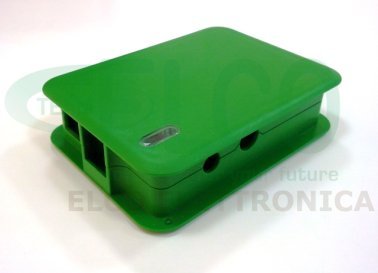 TEK-BERRY case professionale per Raspberry Pi Verde